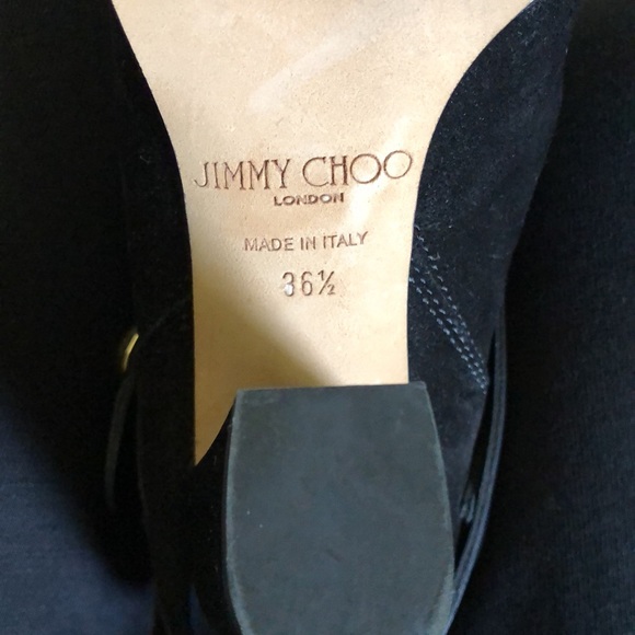 JIMMY CHOO suede booties - Picture 12 of 12